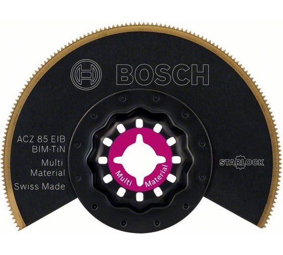 Сегментированное полотно BIM-TiN (85 мм; 10 шт.) Bosch 2608662601 1