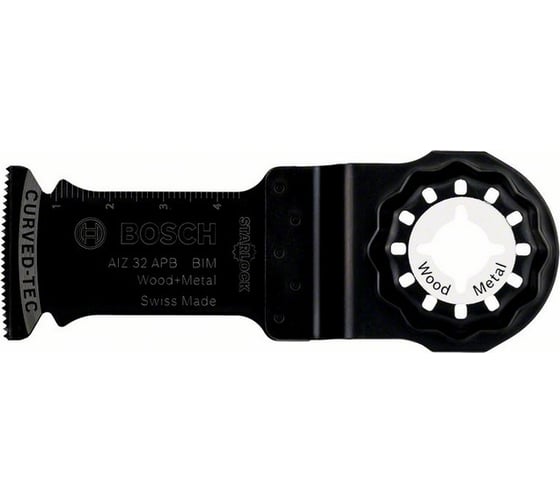Полотно по дереву и металлу BIM (32x50 мм; 10 шт.) Bosch 2608662534 1