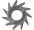 Звездочка для мягких пород камня MESSER 10-40-094 1