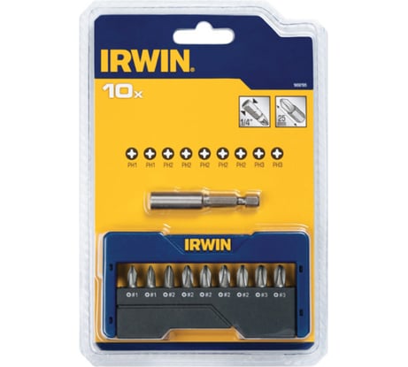 Набор вставок (10 предметов; 2xPZ1; 5xPZ2; 2xPZ3) Irwin 1868196