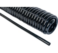 Шланг спиральный пневматический профи 12x8 мм, 2 м (цвет черный) NBPT 57919