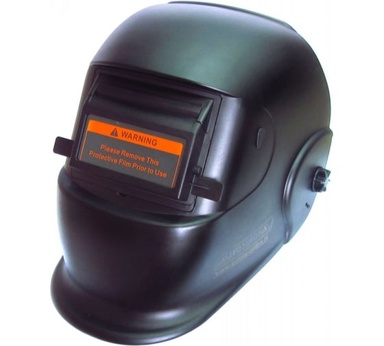 Маска сварщика с поднимающимся светофильтром Aurora BLACK GLASS DIN12 10624