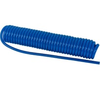 Шланг спиральный пневматический профи 12x8 мм, 15 м (цвет синий) NBPT 57803