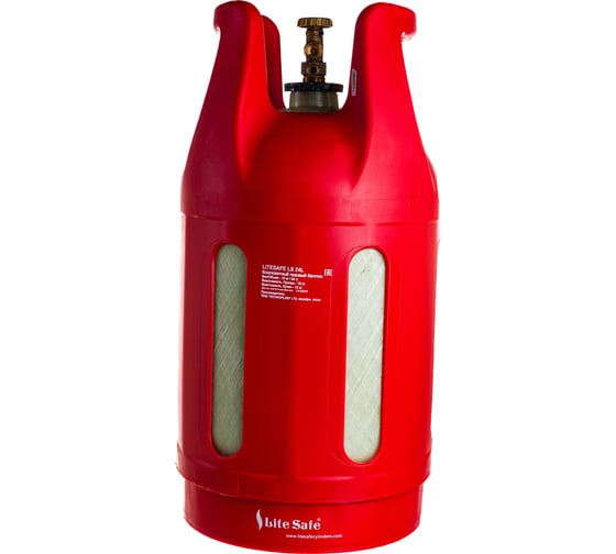 Полимерно - композитный баллон для сжиженного газа LITESAFE 24л/10 кг LS 24L
