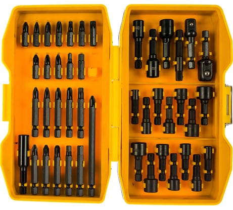 Набор насадок BlackPro для ударного шуруповерта (45 шт.) STAYER 26225-H45