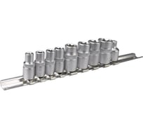Набор головок Torx 1/4, 3/8, набор 9 шт., CrV TOPEX 39D375