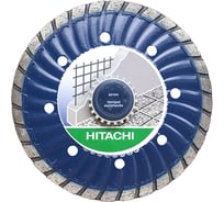 Диск алмазный отрезной сплошной по бетону (125х22.2 мм) Hitachi HTC-773052