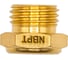Фитинг-глушитель (пневмоглушитель) bslm - 1/8 NBPT 58336 2