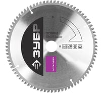 Диск пильный ПРОФИ Мультирез по алюминию, ламинату, пластику, ДСП (180х30 мм; 60Т) Зубр 36853-180-30-60