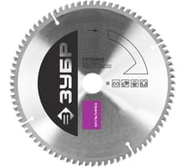 Диск пильный ПРОФИ Мультирез по алюминию, ламинату, пластику, ДСП (200х32 мм; 60Т) Зубр 36853-200-32-60