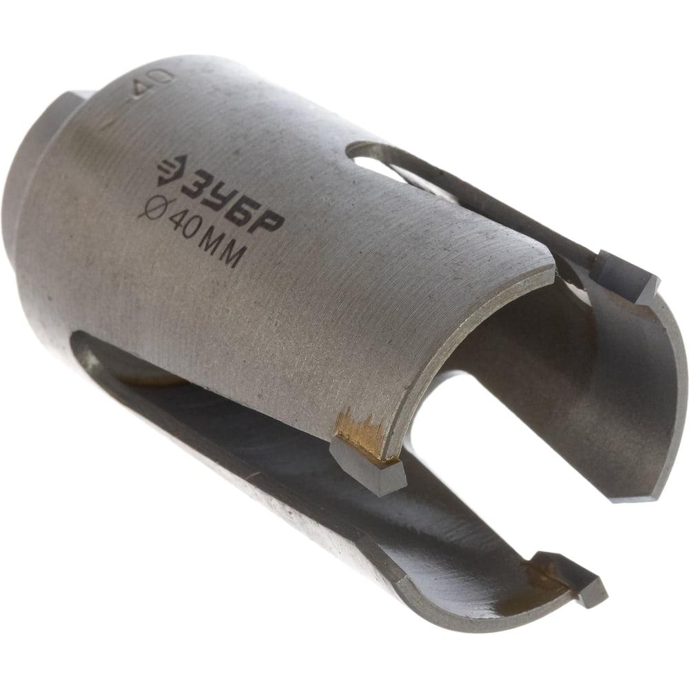 Коронка ПРОФИ Универсальная (40х55 мм; М16) Зубр 29514-40 - выгодная ...