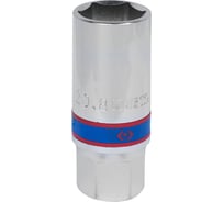Головка свечная шестигранная 1/2"DR, 21 мм, магнитный фиксатор KING TONY 466521C