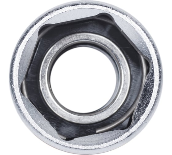 Головка свечная шестигранная 1/2"DR, 21 мм, магнитный фиксатор KING TONY 466521C