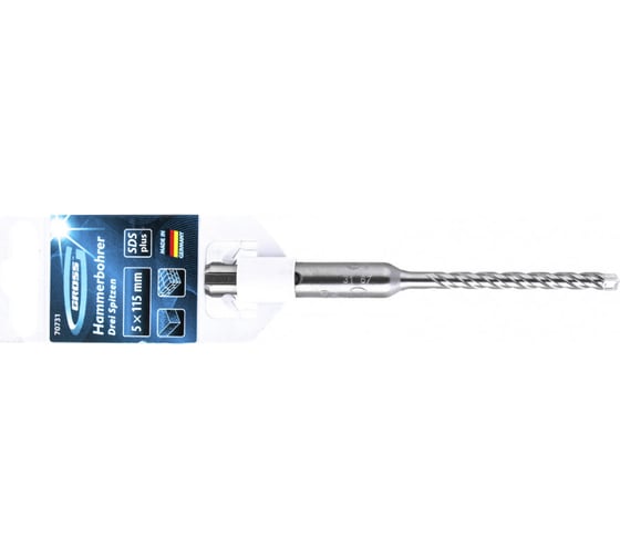 Бур по бетону DREI SPITZEN (5x115 мм; SDS+) GROSS 70731