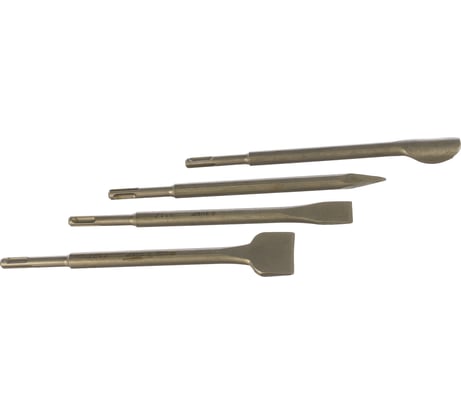 Набор зубил МАСТЕР для перфораторов SDS-Plus (4 шт.) Зубр 29230-H4