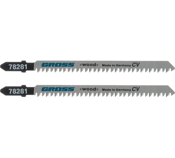 Полотна для электролобзика по дереву (2 шт.) GROSS 78281 15561383