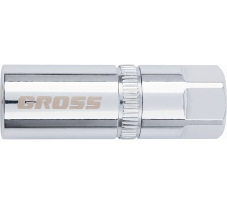 Головка торцевая свечная магнитная 12-гранная (14 мм; 1/2") GROSS 13187