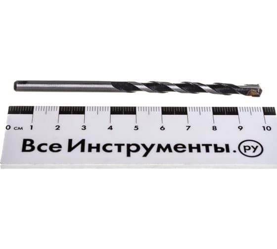 Сверло по бетону с черной канавкой (6х100 мм) HAGWERT 506006