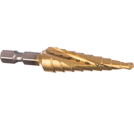Сверло ступенчатое со спиральным желобком (4-12 мм) Makita D-40179