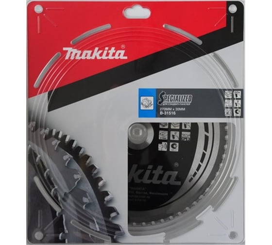 Пильный диск (270х30 мм; 60Т) Makita B-31516