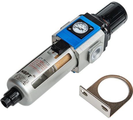 Фильтр влагоотделитель с регулятором 2000 л/мин gfr300-1/2 (04) n NBPT 57513