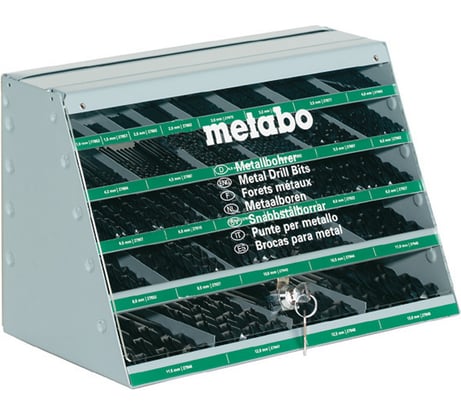 Шкаф со сверлами HSS-R (1-13 мм) Metabo 690103000