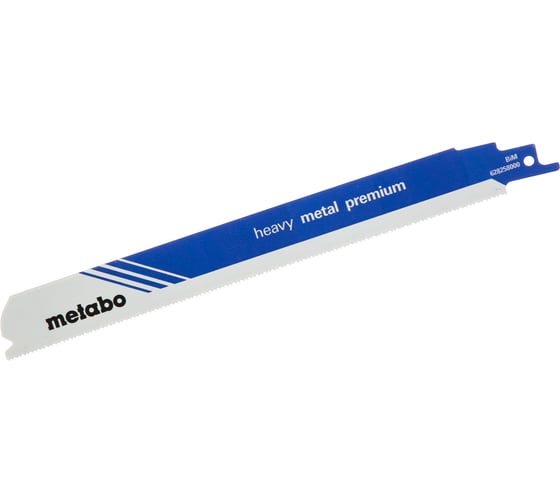Полотно по металлу для сабельных пил (225 мм; 1.4+1.8 мм) 2 шт. Metabo 628258000 1