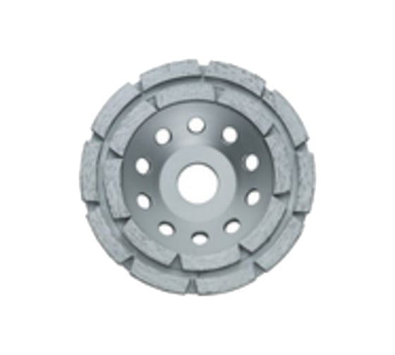 Чашка алмазная двухрядная для УШМ (125х22.2 мм) Metabo 628198000