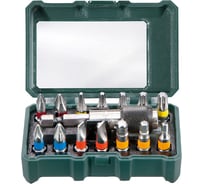Набор бит (15 предметов) 24 шт. в дисплее Metabo 6267030001