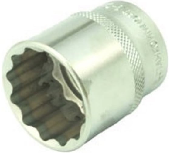 Головка торцевая 12-гранная (18 мм; 1/2'') Станкоимпорт Г.12.42.М18 1