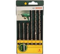 Набор ударных сверл (5-10 мм; SDS-PLUS) 6 шт. Bosch 2607019447