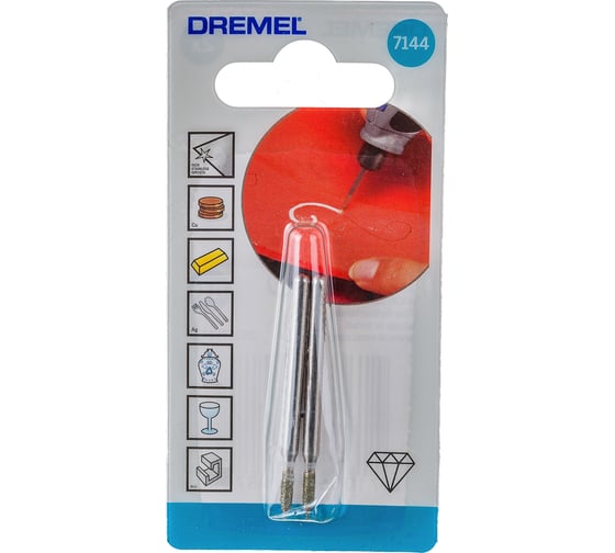 Круговая насадка с алмазным покрытием (2.4х46 мм) Dremel 26157144JA