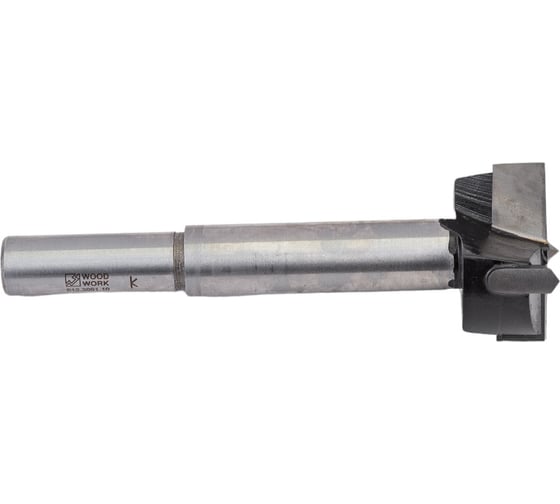 Сверло чашечное 30х91 мм, хв-к 10 мм WOODWORK 512.3091.10