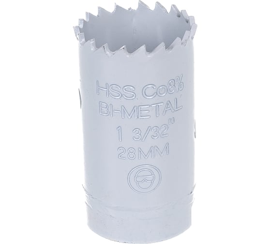 Коронка биметаллическая HSS Co 8% (28 мм) RUKO 126028