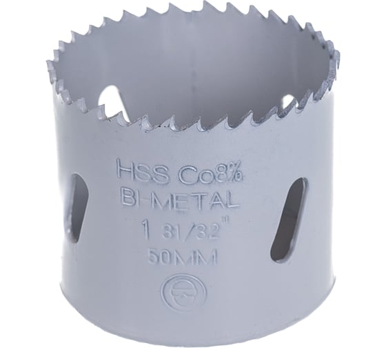 Коронка биметаллическая HSS Co 8% (50 мм) RUKO 126050
