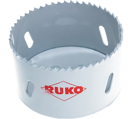 Коронка биметаллическая HSS Co 8% (73 мм) RUKO 126073