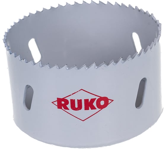 Коронка биметаллическая HSS Co 8% (76 мм) RUKO 126076