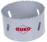 Коронка биметаллическая HSS Co 8% (76 мм) RUKO 126076 3