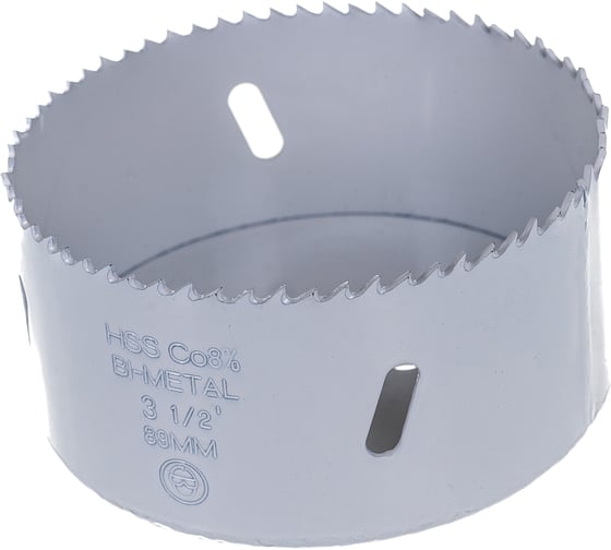 Коронка биметаллическая HSS Co 8% (89 мм) RUKO 126089