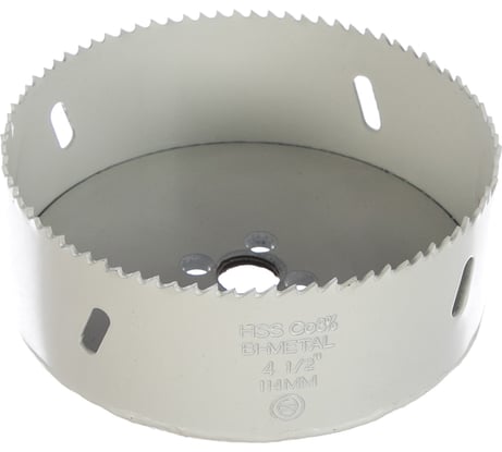 Коронка биметаллическая HSS Co 8% (114 мм) RUKO 126114