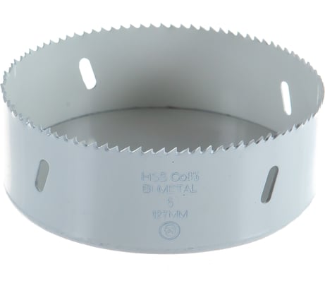 Коронка биметаллическая HSS Co 8% (127 мм) RUKO 126127