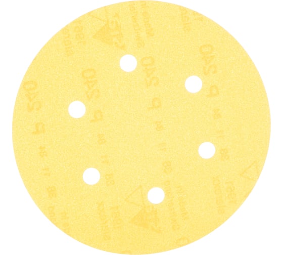 Круг шлифовальный (150 мм; Р240) 25 шт. DEWALT DT 3137 118845 1