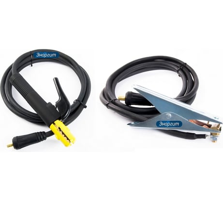 Комплект сварочных кабелей PREMIUM (5+5 метров, кг 1x35, вилка 35-50) энаргит КС135-55-3550-premium
