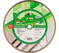 Диск алмазный отрезной по граниту 1A1R GRANITE-ELITE 350x2.2x10x25.4 мм Diam 000707