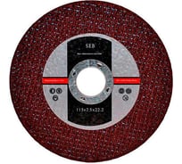 Круг отрезной по металлу 115x2.5x22.2 мм S.E.B. 108-115-25