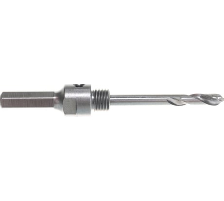 Державка ПРОФИ (HEX12.5; М16; сверло Р6М5 8х100 мм) для коронок универсальных Зубр 29516