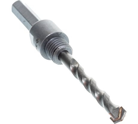 Державка ПРОФИ (HEX12.5; М16; сверло ВК8 10х100 мм) для коронок универсальных Зубр 29515