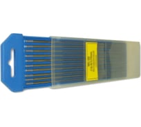 Комплект электродов WC-20 (10 шт; 1.6 мм) для сварки TIG DC Blue Weld 802222