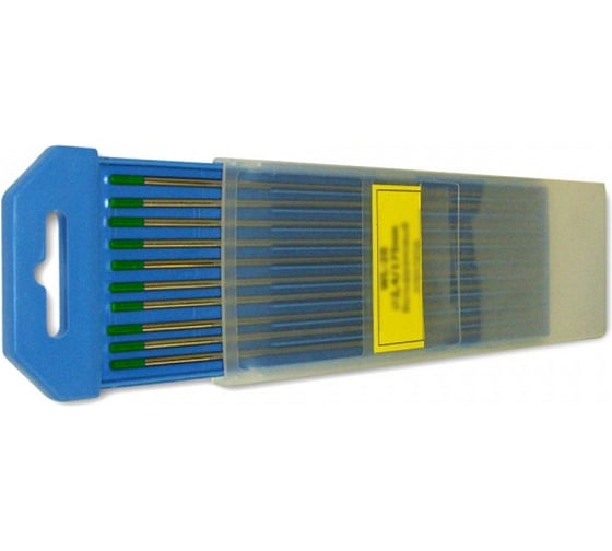 Комплект электродов WP (10 шт; 1 мм) для сварки TIG AC Blue Weld 802234