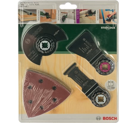 Набор насадок для МФИ универсальный (13 шт.) Bosch 2609256977